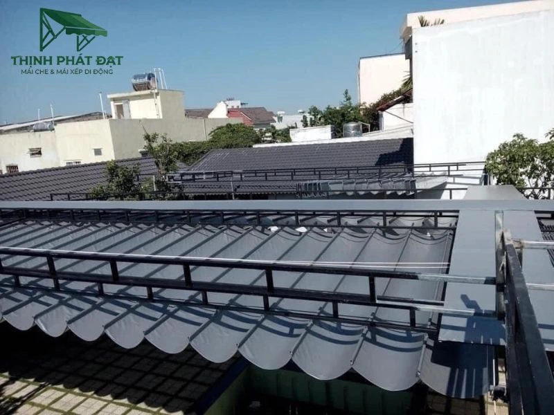 mái xếp di động