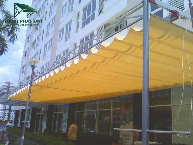 mái xếp di động