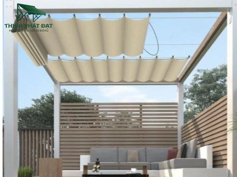 mái xếp di động