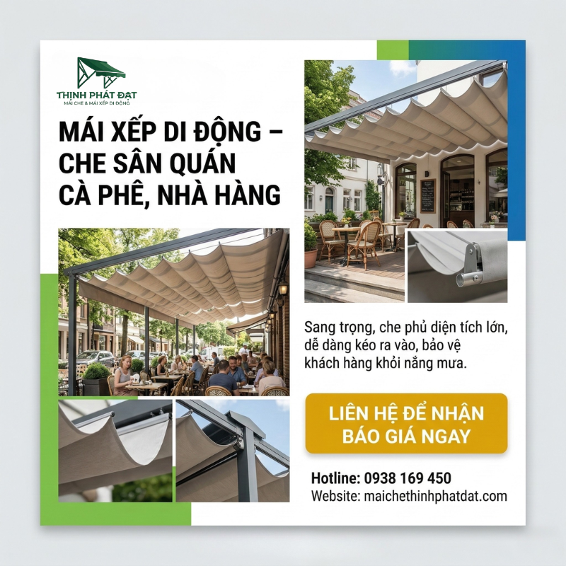 Mái xếp di động