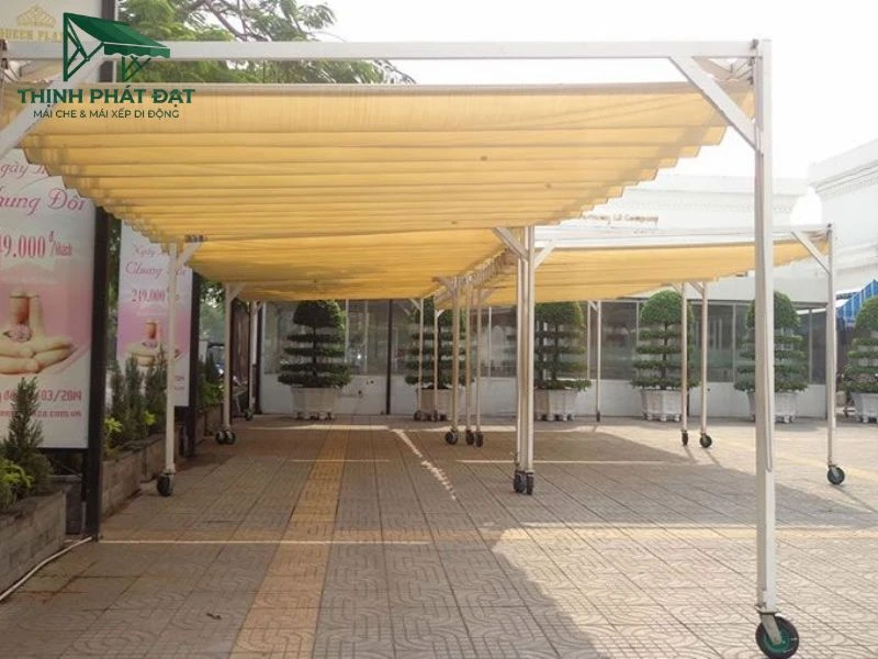Kinh nghiệm lựa chọn mái di động giúp bạn tiết kiệm chi phí