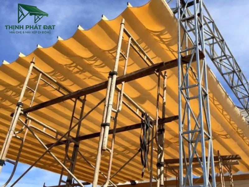 mái xếp di động